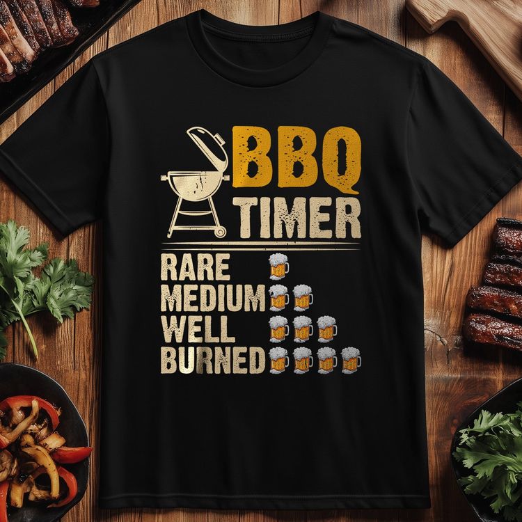 BBQ Timer 3 - T-Shirt AU image 4