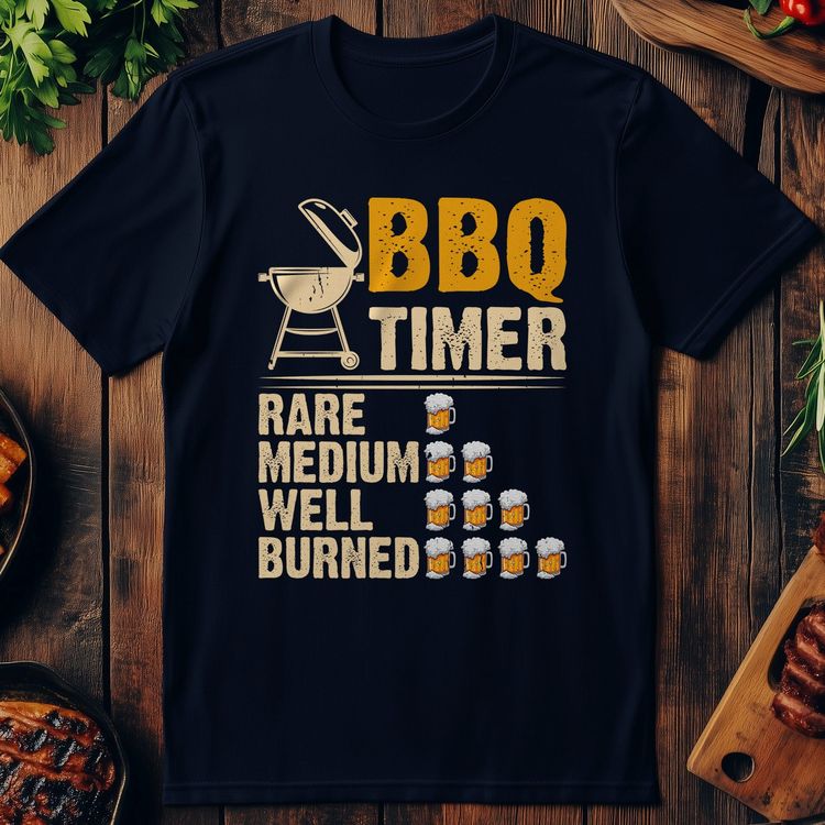 BBQ Timer 3 - T-Shirt AU image 5