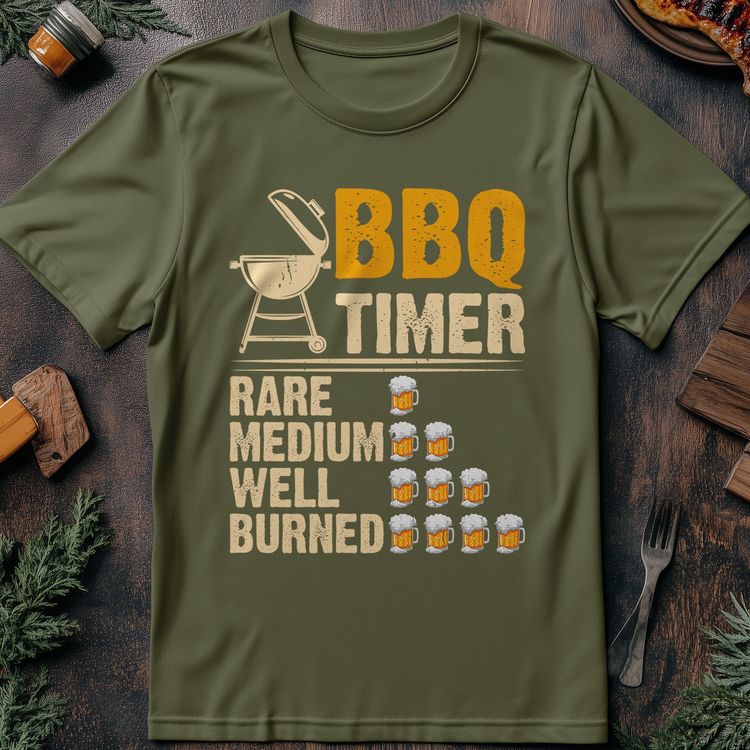 BBQ Timer 3 - T-Shirt AU image 1