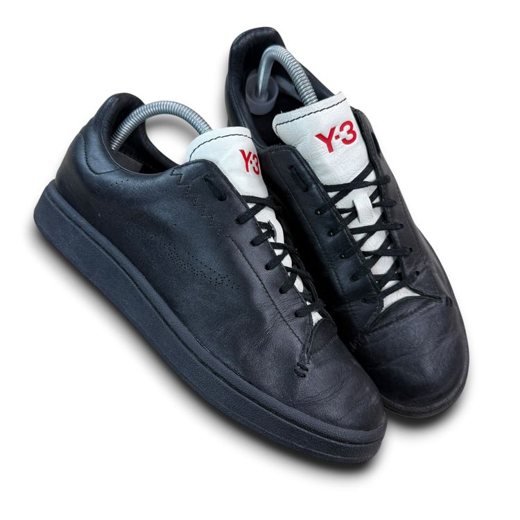 Adidas x Yohji Yamamoto 2007 perforated leather Y3 field trainers (UK8)