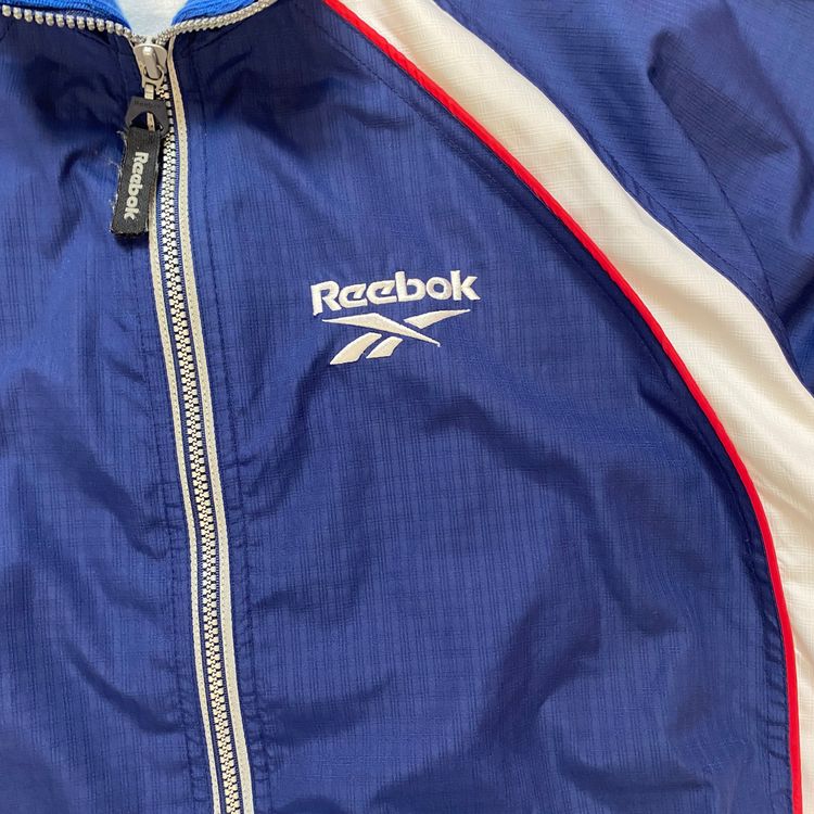 Reebok Blue And White Training Jacket image 3