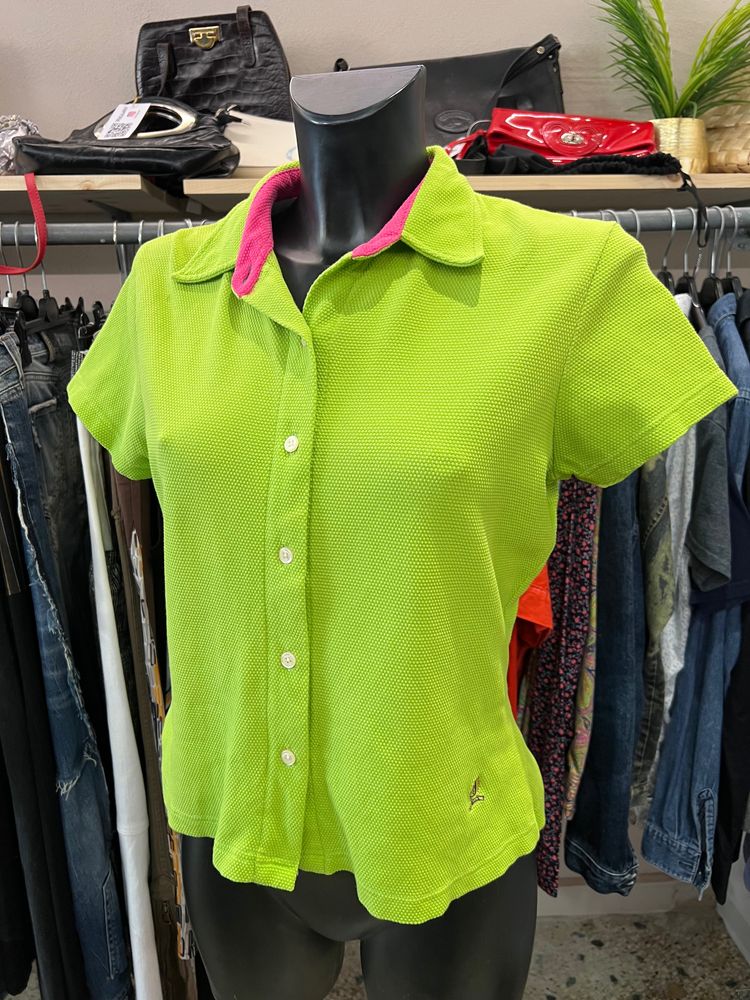 Tommy Hilfiger Green Polo Shirt image 1
