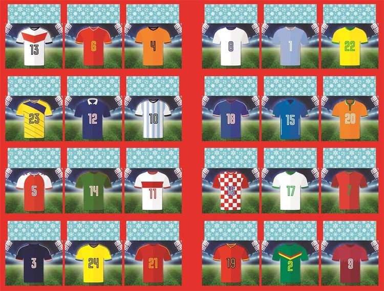 SHOOT: Activity Advent Calendar (A Celebration of Football’s Greatest Heroes) 3
