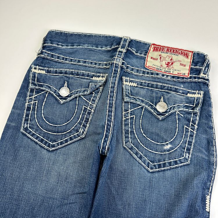 True Religion Big Stitch Jeans (32) imagen 6