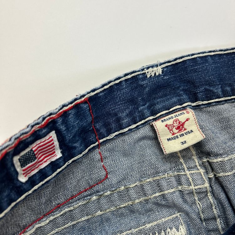 True Religion Big Stitch Jeans (32) imagen 2