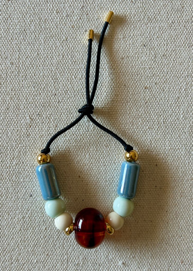 Pulsera Elastic egg ambar