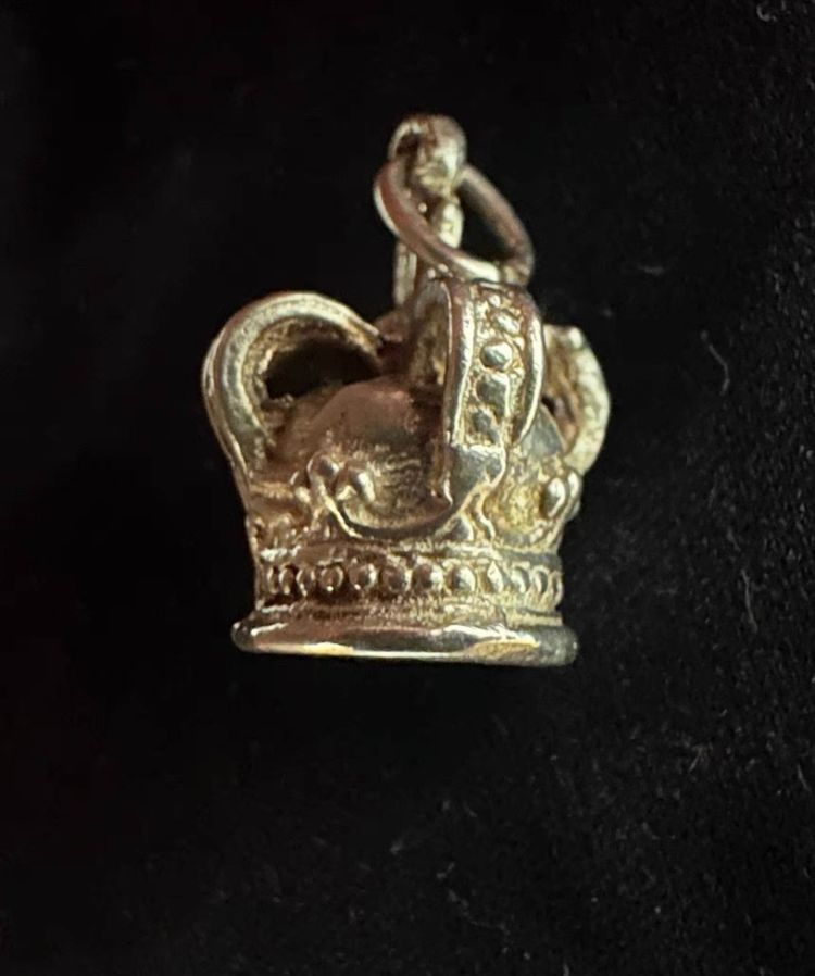 Crown-Shaped Charm Pendant image 1