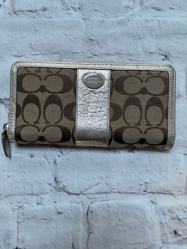 Coach Zip-Around Wallet