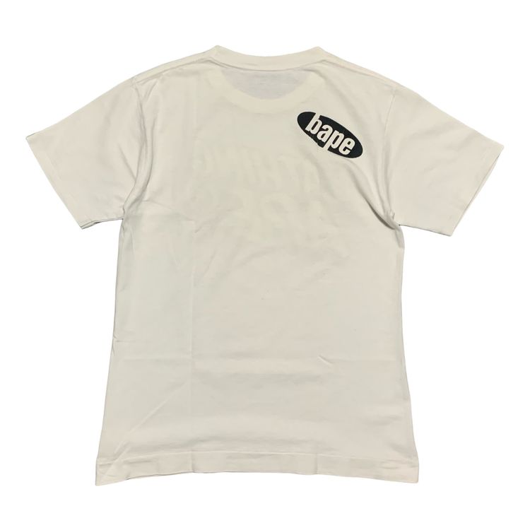 Bape Small Tee Graphic White A Bating Ape T-Shirt Vintage 90s imagen 9