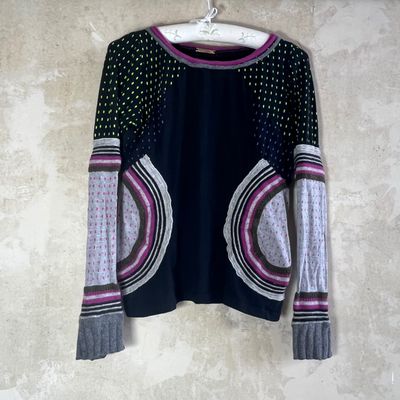 Long Sleeve Patterned Top