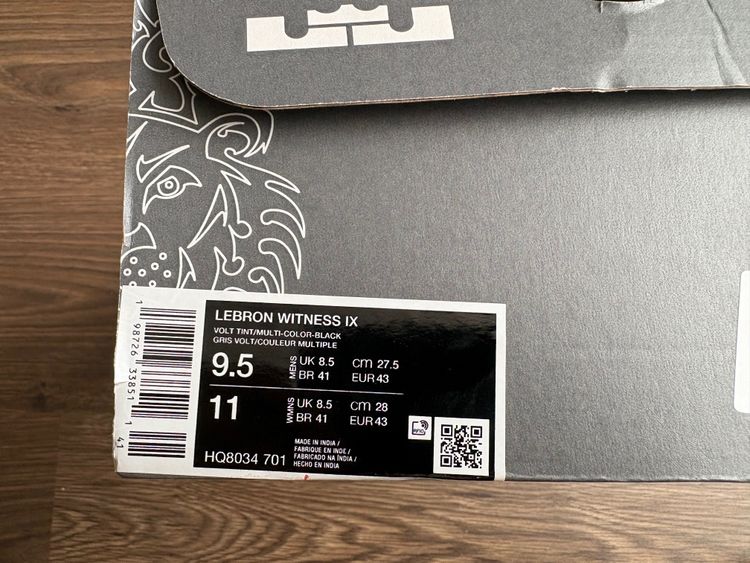 Nike Lebron Witness Ix Sneakers image 9