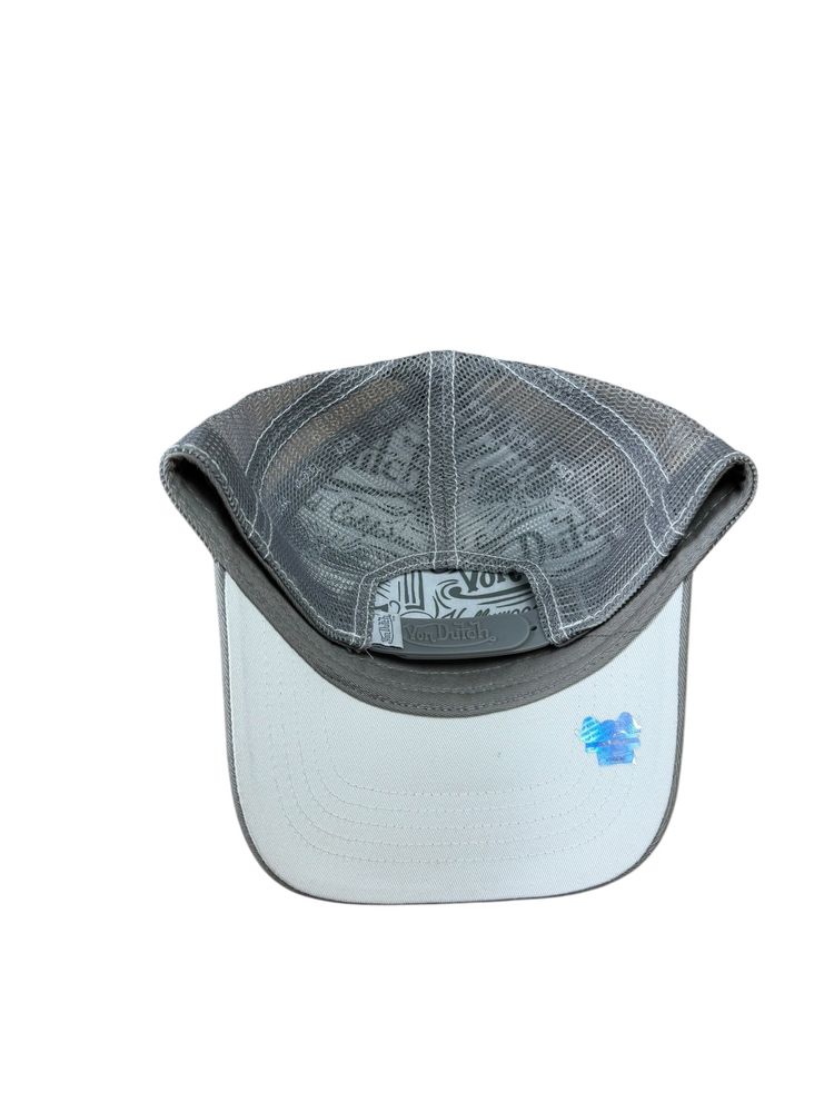 Immagine di Von Dutch White and Light Grey Trucker 5
