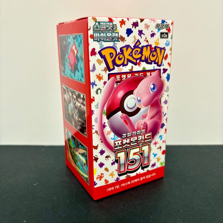 Pokémon 151 (sv2a Korean) Booster Box