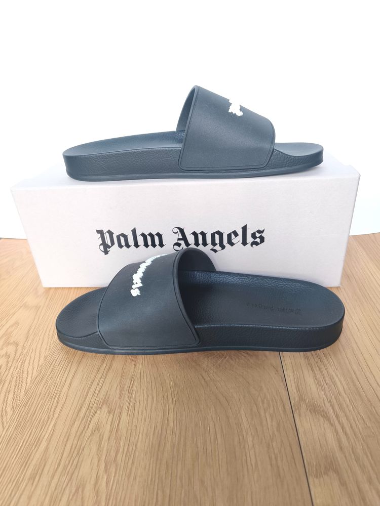 Palm Angels Black Slides