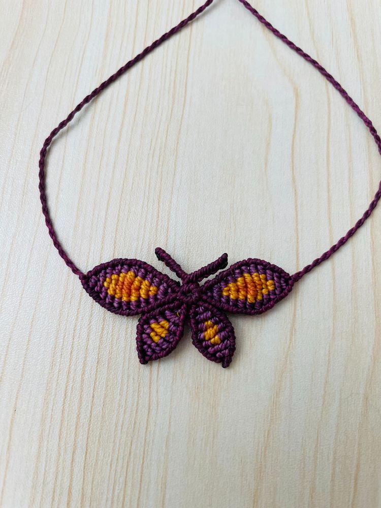 Other Mariposa berenjena y naranja product image