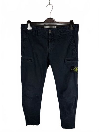 Pantaloni cargo blu navy Stone Island - Taglia W33