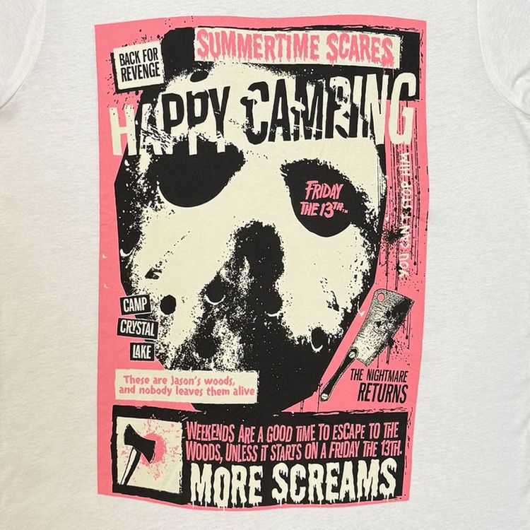 Friday the 13th Happy Camping T Shirt 2