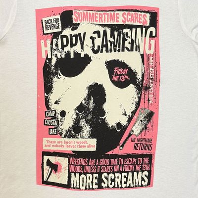 Friday the 13th Happy Camping T Shirt 2