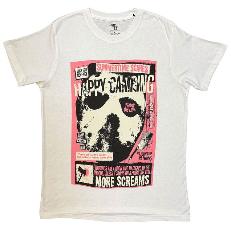 Friday the 13th Happy Camping T Shirt