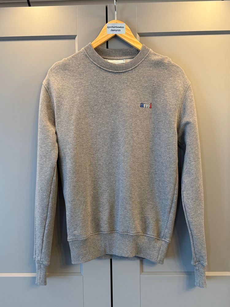ami Alexandre Mattiussi Grey Sweatshirt