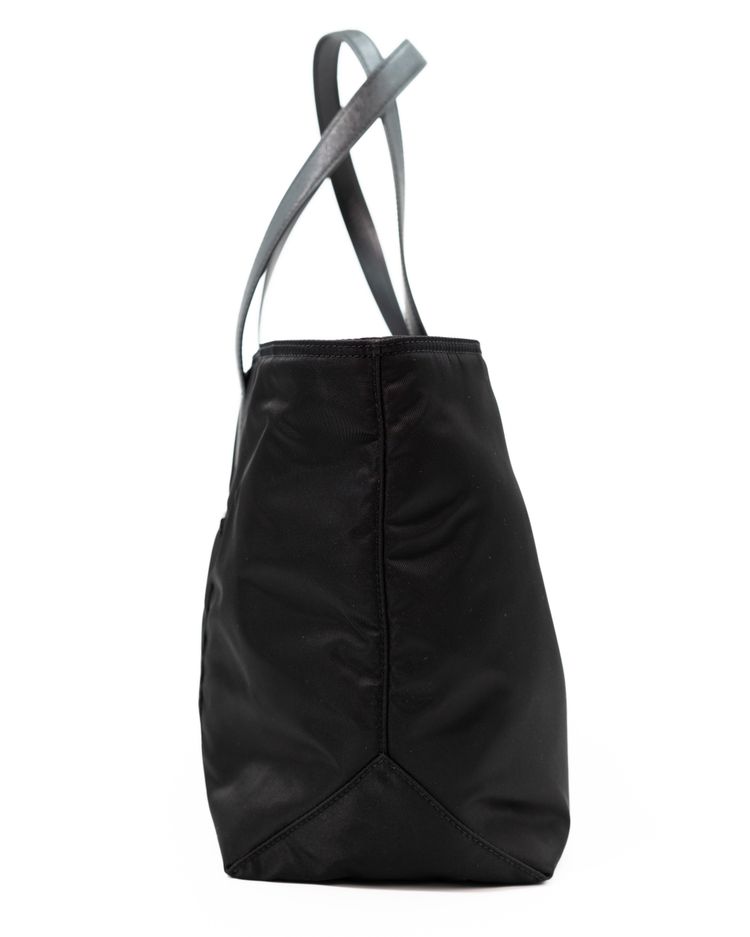 Prada Borsa Tote Re-Edition 1978 Large Re-Nylon Nera — Pre-owned Autentica imagen 4