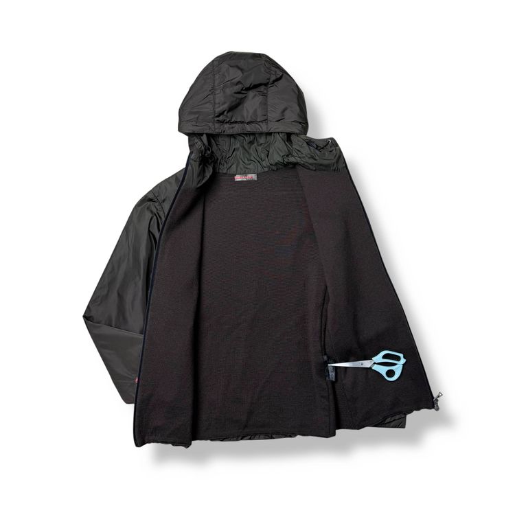 Vintage Prada Sport Nylon x Knit Jacket (M) 7