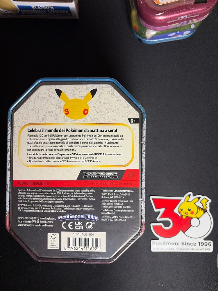 TIN SYLVEON 30esimo (NO SEALED) image 2