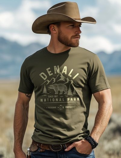 Denali national Park Tee 6 5
