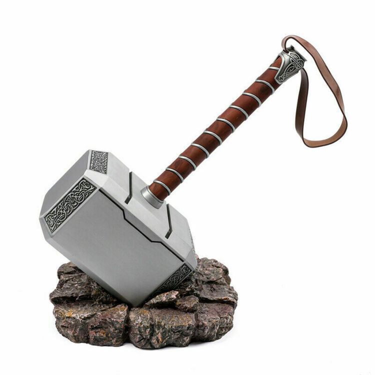 Marvel Metal Thor Hammer 'Mjolnir' 1:1 Replica image 1
