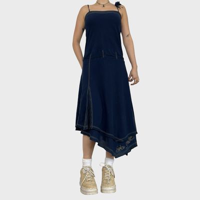 Cop Copine Navy Summer Dress - L