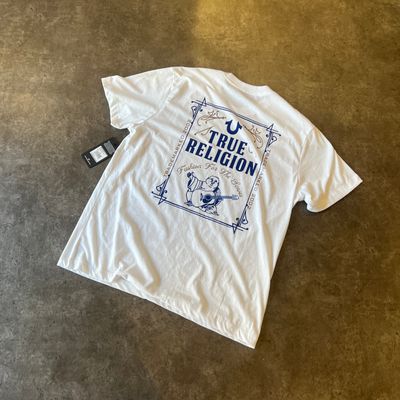 True Religion Fashion Tee Blue (Nuovo)