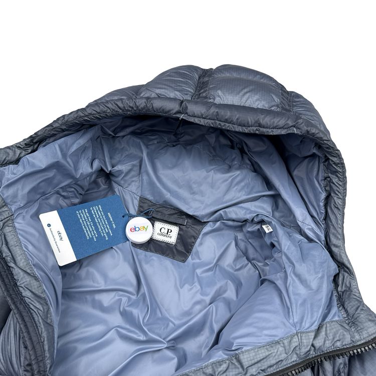 CP Company Silver Down Filled DD Shell Lens Viewer Puffer Jacket - XXL image 8