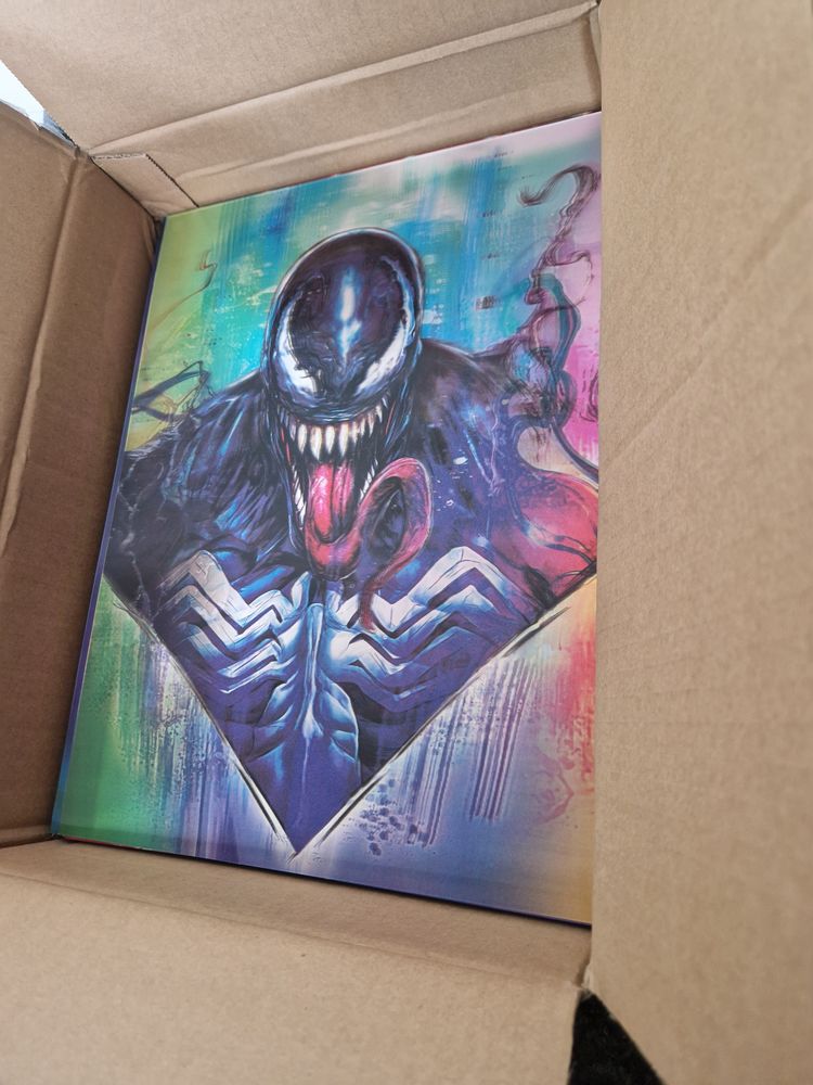 Immagine di Comic Art Prints Featuring Venom And Carnage Characters 2