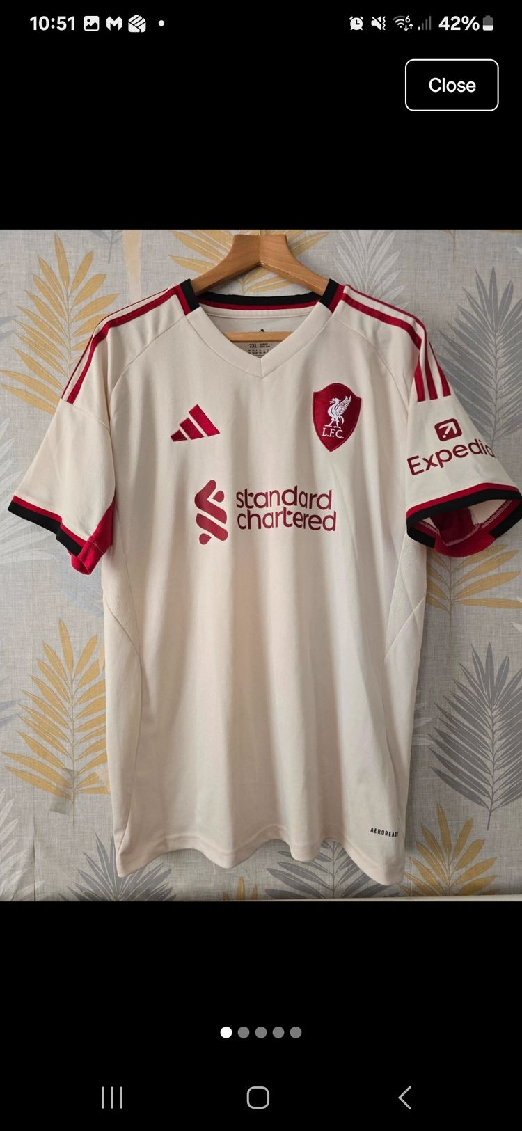 Adidas Liverpool Football Shirt obraz 1