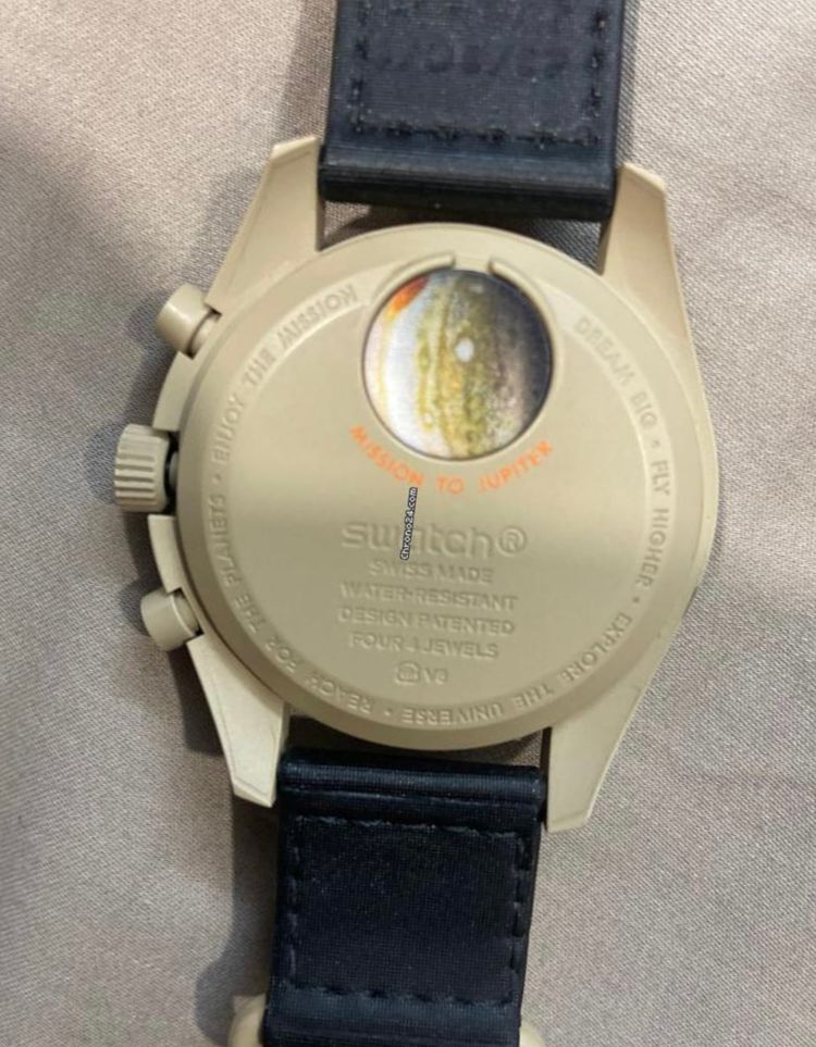 Omega Swatch Speedmaster Mission To Jupiter Watch image 4