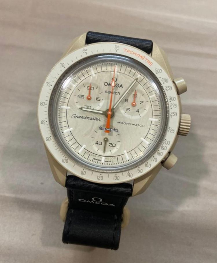 Omega Swatch Speedmaster Mission To Jupiter Watch image 10