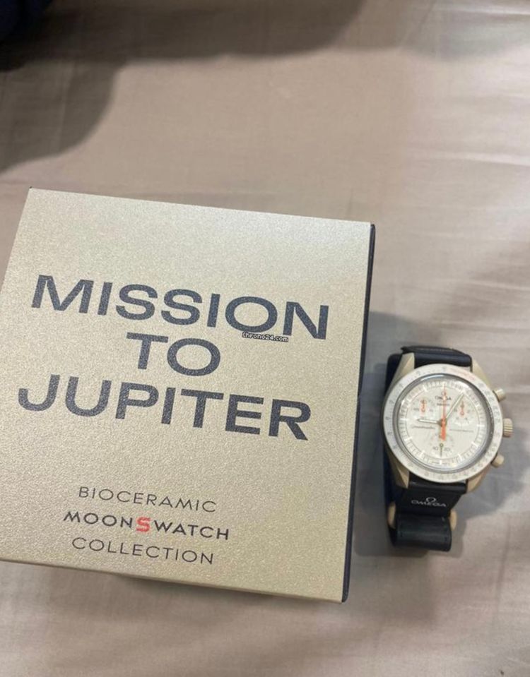 Omega Swatch Speedmaster Mission To Jupiter Watch image 9