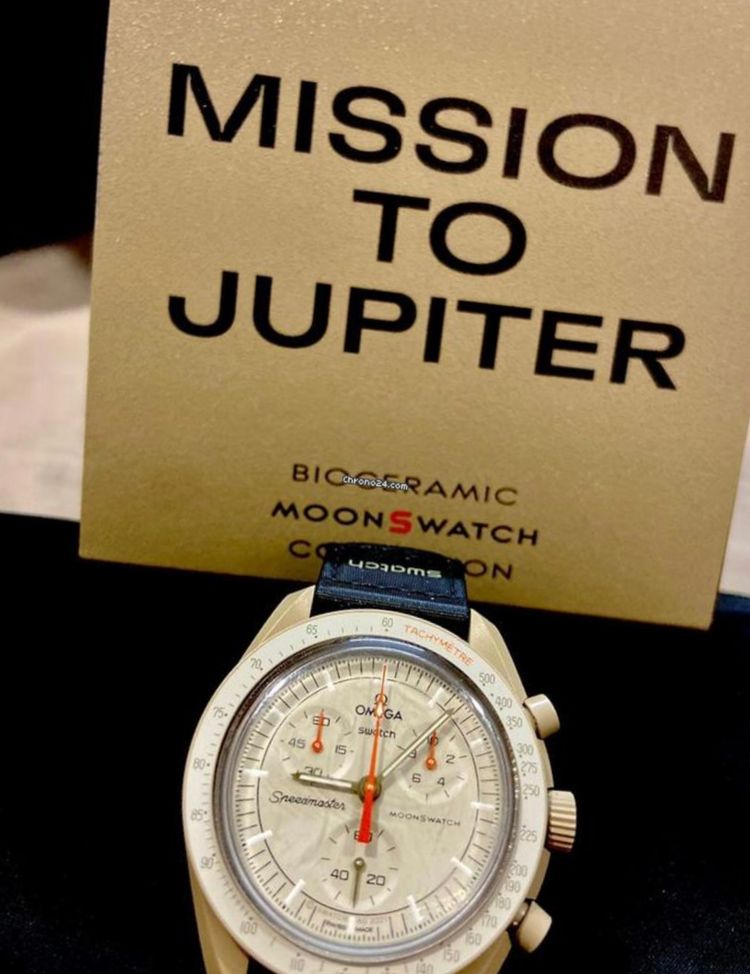 Omega Swatch Speedmaster Mission To Jupiter Watch image 1