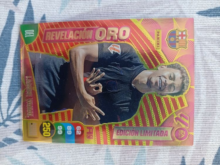 Revelacion Oro Edición Limitada Football Trading Card