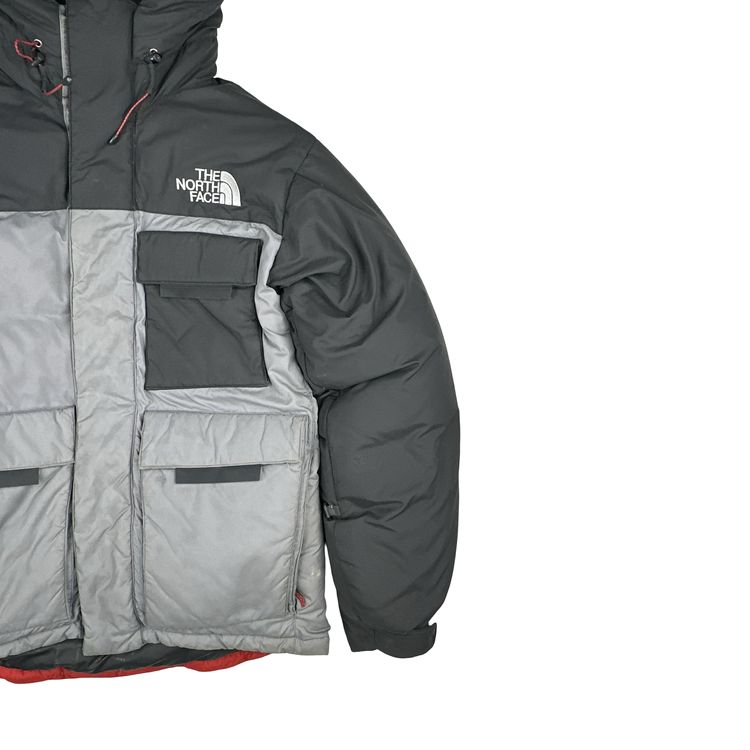 North Face Grey Summit Series Down Hooded Puffer Jacket - Small image 15