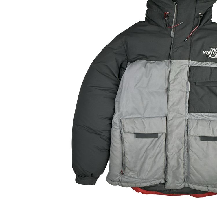North Face Grey Summit Series Down Hooded Puffer Jacket - Small image 13