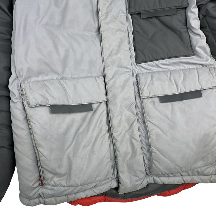 North Face Grey Summit Series Down Hooded Puffer Jacket - Small image 10