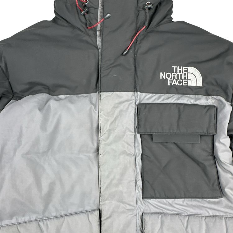 North Face Grey Summit Series Down Hooded Puffer Jacket - Small image 7