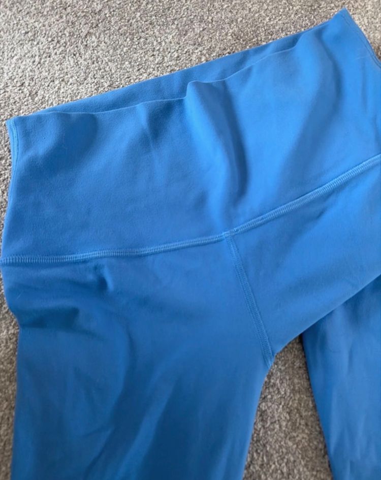 Immagine di Lululemon Blue Leggings size UK 10 3