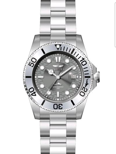 Invicta Pro Diver Currentwave Grey 42mm Mens Watch - 50899