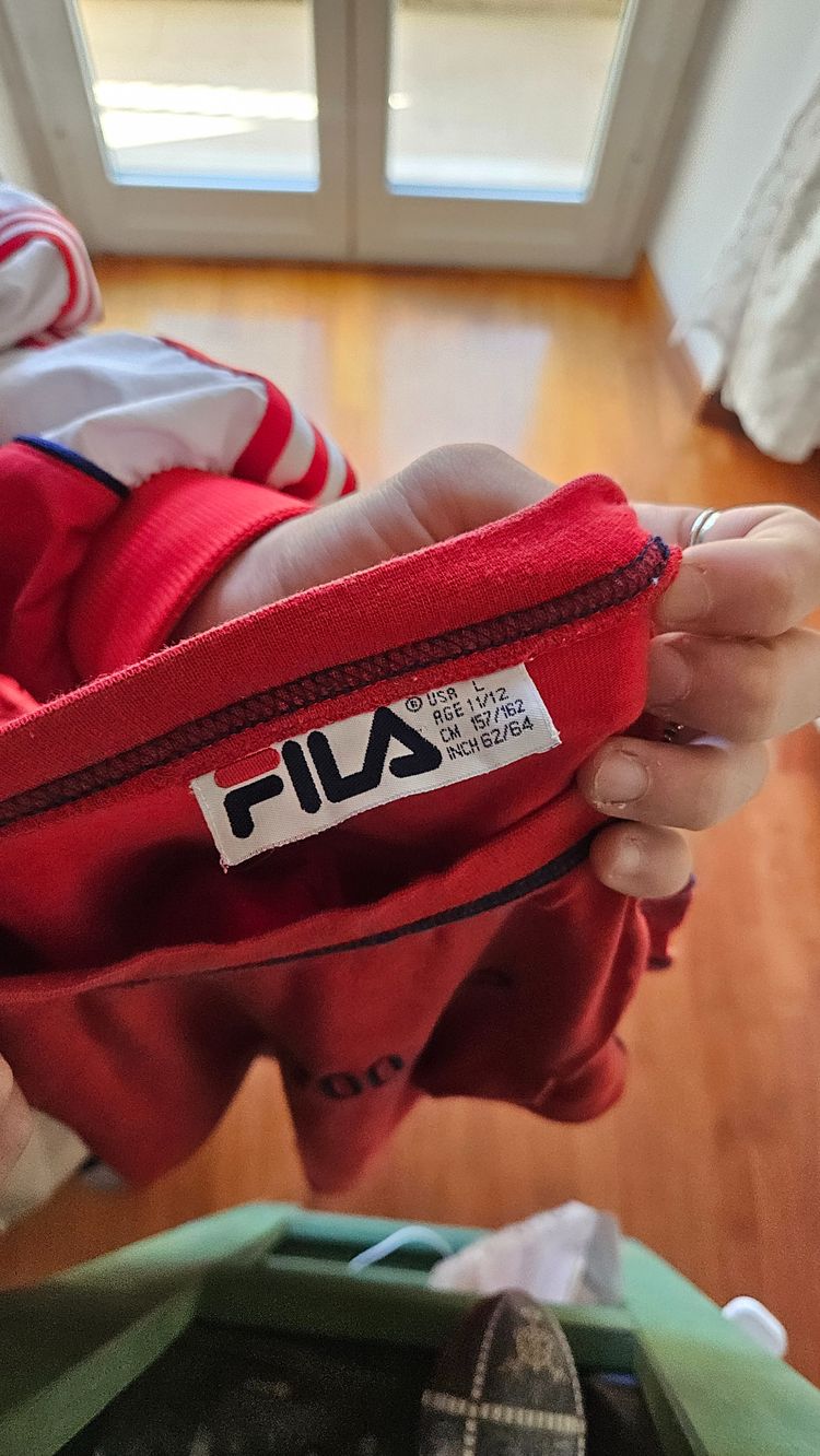 Fila Red Short Sleeve Shirt image 3