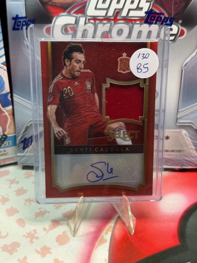 Topps Chrome Select Santi Cazorla Soccer Card
