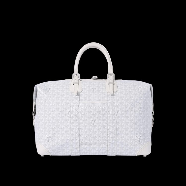 Goyard Bowling 45 Bag White image 7
