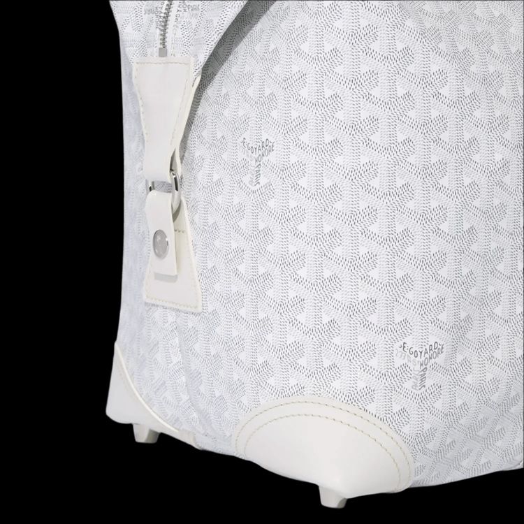 Goyard Bowling 45 Bag White image 6