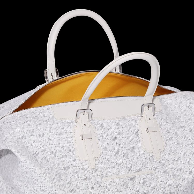 Goyard Bowling 45 Bag White image 5